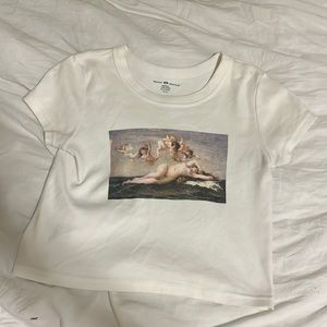 Brandy Melville graphic baby tee